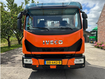 Autószállító teherautó Iveco EuroCargo 80 -160L / EURO 6 / 7.5t / WINCH / ALU RAMPS: 2 kép.
