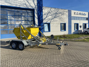 Kábeldob szállító utánfutó Lorries Kabelanhänger mit Baucontainer 3000KG *INKL.19% MWST*SOFORT VERFÜGBAR!*: 3 kép.