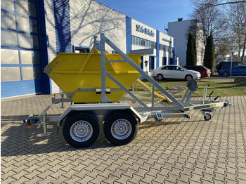 Kábeldob szállító utánfutó Lorries Kabelanhänger mit Baucontainer 3000KG *INKL.19% MWST*SOFORT VERFÜGBAR!*: 2 kép.