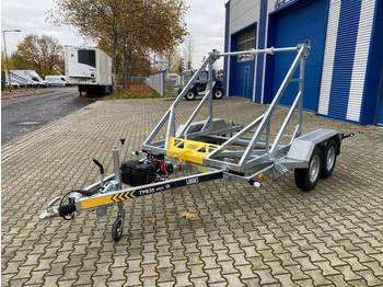 Kábeldob szállító utánfutó Lorries Kabeltrommel-Anhänger 3500KG mit E-Winde *INKL.19% MWST.*Kabelanhänger Sofort Verfügbar!: 5 kép.