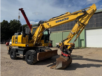 Gumikerekes kotró Komatsu PW 148-8: 2 kép.