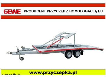 Pótkocsi autószállító GEWE