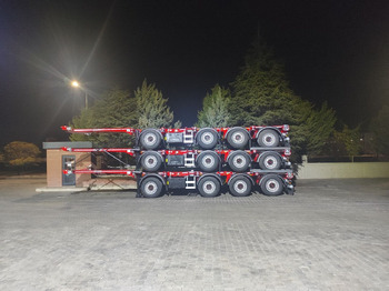 Új Félpótkocsi cserefelépítményes a következők szállításához konténer Özgül 4 AXLE HIGH CUBE CONTAINER CARRIER: 2 kép. Új Félpótkocsi cserefelépítményes a következők szállításához konténer Özgül 4 AXLE HIGH CUBE CONTAINER CARRIER: 2 kép.