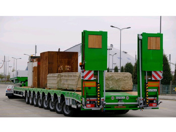 Új Pótkocsi mélybölcsős a következők szállításához nehézgépek Özgül 8 AXLE LOWBED SEMI TRAILER: 3 kép.