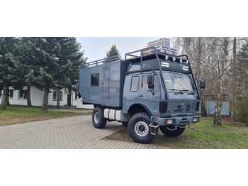 Teherautó, Lakóautó MERCEDES-BENZ 1019 AF 4x4 EXPEDITION / CAMPER / MOTORHOME: 1 kép.