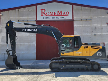 Lánctalpas kotró HYUNDAI R210