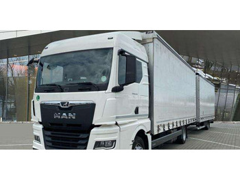 Ponyvás teherautó MAN TGX 18.470