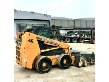 Mini homlokrakodó Construction Mini Equipment Case 420 Skid Steer Loader for Sale: 5 kép.