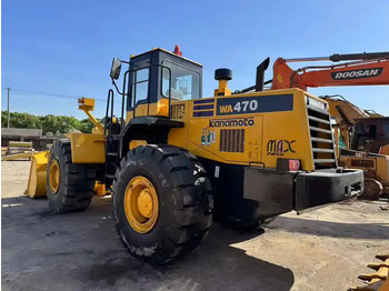 Gumikerekes homlokrakodó High Quality Used 7 Ton Heavy Front Loader Komatsu Wa470 Good Price Japan Made Tire Loader: 3 kép.
