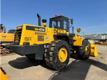 Gumikerekes homlokrakodó High Quality Used 7 Ton Heavy Front Loader Komatsu Wa470 Good Price Japan Made Tire Loader: 4 kép.