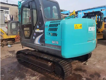 Minikotró Used excavator kobelco sk75-8, second hand 7tons good Quality Kobelco sk75 excavator Sk75-8  Japan SK75-8 crawler excavat: 3 kép.