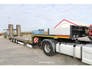 Nyergesvontató MAN TGX 18.500 4x2 + Trailer Kässbohrer LB3E Lowbed: 4 kép.