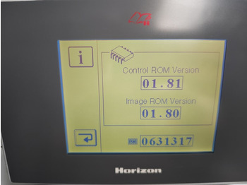 Spirálozógép Horizon BQ-270 | 2007: 4 kép.