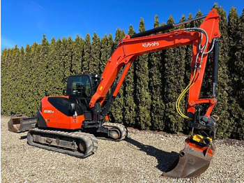 Minikotró Kubota KX 080-4: 5 kép.