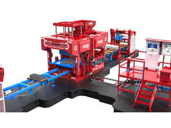 Új Betonelem gyártó gép Concrete Block Machine | PRS-400 Fully Automatic: 2 kép.