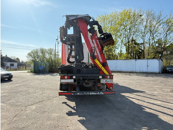Rönkszállító teherautó, Darus autó Mercedes-Benz Actros 2571 Holztransporter mit Kran: 4 kép.