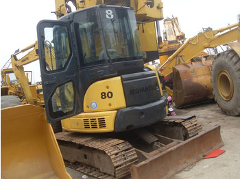 Minikotró KOMATSU PC80