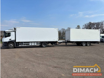Dobozos felépítményű teherautó MERCEDES-BENZ Actros