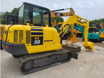 Minikotró KOMATSU PC55