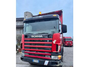 Billenőplatós teherautó SCANIA R124