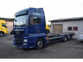 Cserefelépítményes teherautó MAN TGX