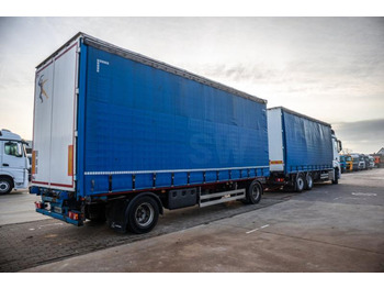 Ponyvás teherautó Mercedes ACTROS 2548-6x2+VOITH: 3 kép.