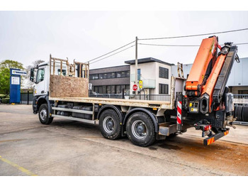 Platós teherautó, Darus autó Mercedes AROCS 2648 + PALFINGER 23 T/M + 5 EXT: 5 kép.