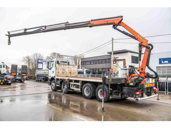 Platós teherautó, Darus autó Renault LANDER 380 DXI+PALFINGER 18002/4X: 3 kép. Platós teherautó, Darus autó Renault LANDER 380 DXI+PALFINGER 18002/4X: 3 kép.