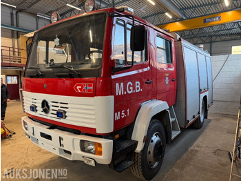 Tűzoltóautó 1997 Mercedes-Benz 1124 Af/36 4X4 brannbil registrert som motorredskap med kun 29540 km: 3 kép. Tűzoltóautó 1997 Mercedes-Benz 1124 Af/36 4X4 brannbil registrert som motorredskap med kun 29540 km: 3 kép.