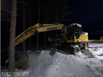 Kotrógép KOMATSU PW160