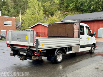 Platós teherautó 2014 Mercedes-Benz Sprinter 516 CDI planbil, 5-tonn, dobbelkabin, bakløft, lysbjelke: 5 kép.