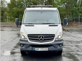 Platós teherautó 2014 Mercedes-Benz Sprinter 516 CDI planbil, 5-tonn, dobbelkabin, bakløft, lysbjelke: 2 kép.