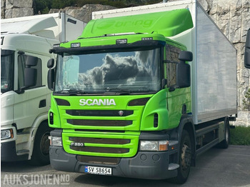 Dobozos felépítményű teherautó SCANIA P