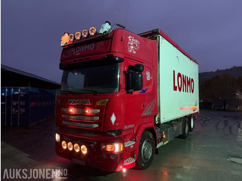 Dobozos felépítményű teherautó SCANIA R 730