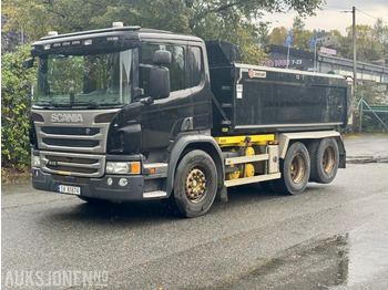 Billenőplatós teherautó SCANIA P
