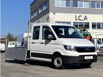 Platós kisteherautó MAN TGE 3.180 DOKA 1+6 3640MM | OFFENE PRITSCHE + ALU KOFFER AUF DER PRITSCHE: 4 kép.