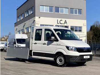 Platós kisteherautó MAN TGE 3.180 DOKA 1+6 3640MM | OFFENE PRITSCHE + ALU KOFFER AUF DER PRITSCHE: 2 kép.