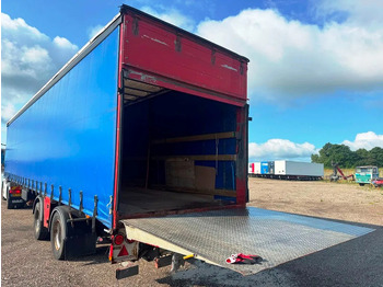 Félpótkocsi autószállító DANSON City Trailer Gardin with lift: 2 kép.