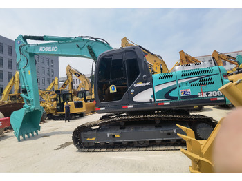Lánctalpas kotró KOBELCO Kobelco SK200-8 Crawler excavator: 5 kép.