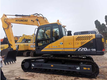 Lánctalpas kotró Korea Original Used Hyundai 220LC-9S used excavator machine for sale: 2 kép.