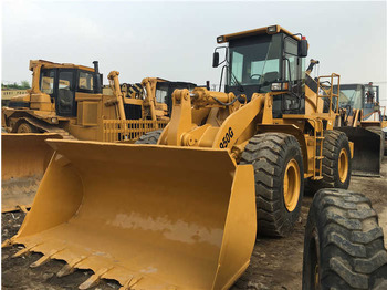 Gumikerekes homlokrakodó Second hand good condition and high performance japan CAT 950G wheel loader on hot sale in shanghai yard: 4 kép.