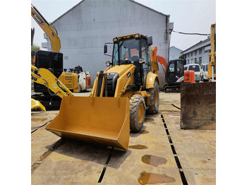 Kotrórakodó Second hand with good condition cat 420f backhoe loader 4x4 caterpillar 420f backhoe loaders in stock in shanghai yard: 5 kép.