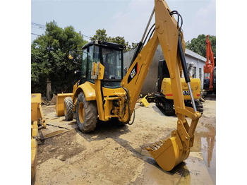 Kotrórakodó Second hand with good condition cat 420f backhoe loader 4x4 caterpillar 420f backhoe loaders in stock in shanghai yard: 2 kép.