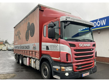 Ponyvás teherautó SCANIA G 320