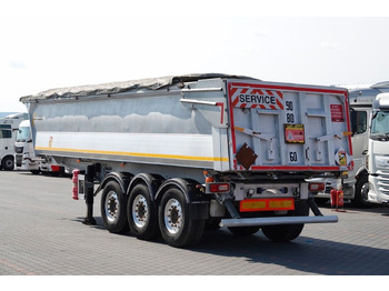 Félpótkocsi billenőplatós Benalu WYWROTKA 27 m3 / ALUMINIOWA / HYDRAULICZNA KLAPA: 4 kép.