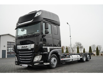 Cserefelépítményes teherautó DAF XF 480