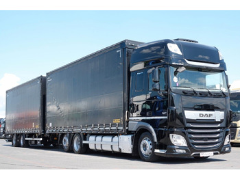 Ponyvás teherautó DAF XF 480