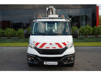 Emelőkosaras teherautó Iveco DAILY 35-140 / ZWYŻKA / PODNOŚNIK KOSZOWY FRANCE: 3 kép.