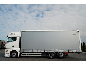 Ponyvás teherautó MAN TGX 26.470 / 6x2 / FIRANKA / SOLÓWKA / 6x2 / 12: 3 kép. Ponyvás teherautó MAN TGX 26.470 / 6x2 / FIRANKA / SOLÓWKA / 6x2 / 12: 3 kép.