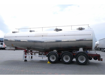 Tartályos félpótkocsi Menci ETA / FOOD LIQUID TANK TRAILER/32000 L/ 4 CHAMBE: 3 kép.